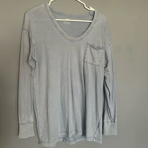 Aerie Distressed Long Sleeve